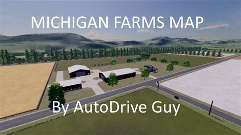 Farming Simulator 22 Michigan Farms Map Autodrive Youtube