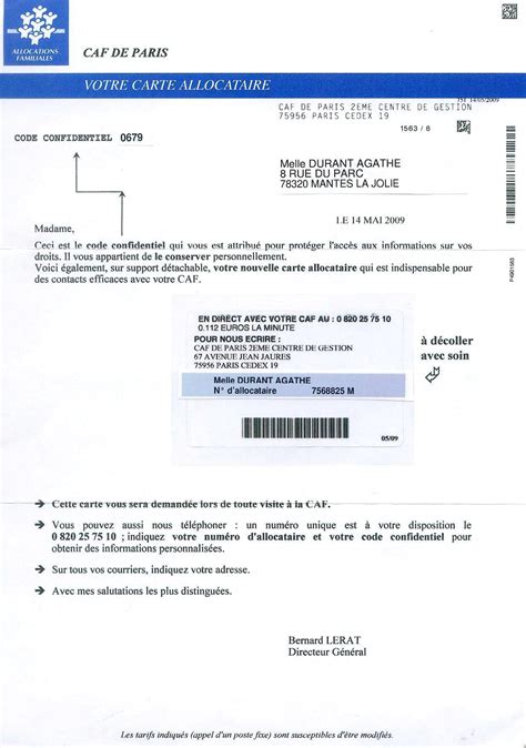 Demande de connexion sur le site de la caf avec un mdr… Ressource