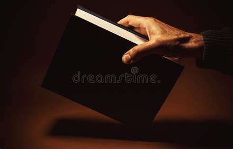 One Thick Book In A Hand Stock Image Image Of Roman 78759353