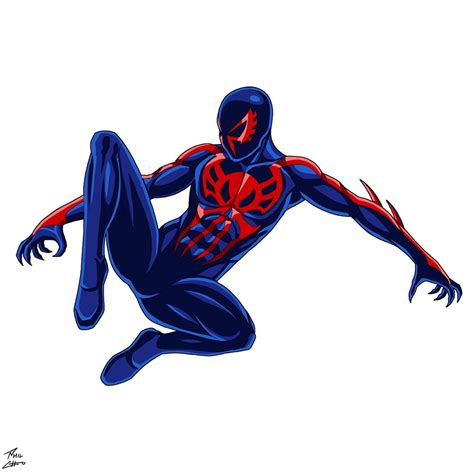 Spider Man 2099 Miguel Ohara By Phil Cho On Deviantart