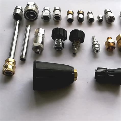 Pressure Washer Sewer Jet Nozzle Rotating Sewer Metal Stainless Steel