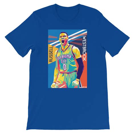 Russell Westbrook Pop Art T Shirt Nba T Shirts T Shirt Mens Tops
