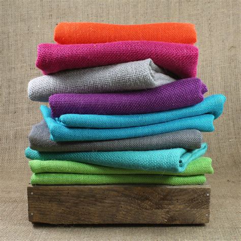 Bold Burlap Ofs Blog Colored Burlap Fabric Stores Online Burlap