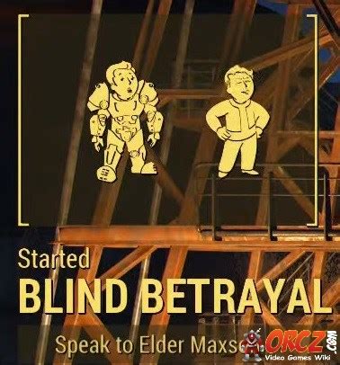 How to complete blind betrayal quest. Fallout 4: Blind Betrayal - Orcz.com, The Video Games Wiki