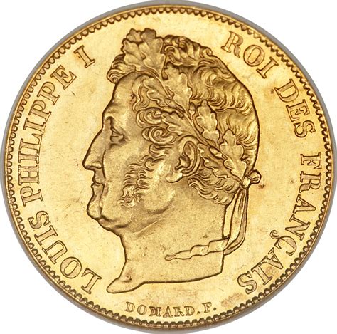 20 francs Louis-Philippe Ier (tête laurée) - France – Numista