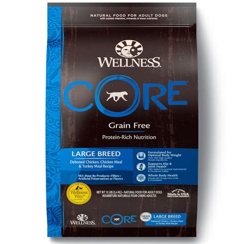 Wellness Core Grain Free Large Breed Adult Dog Food Petco