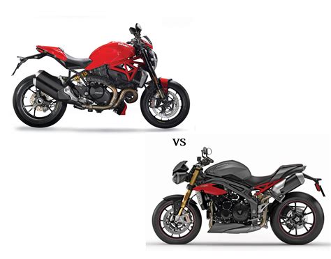 My biggest problem was deciding between the street triple and the speed triple. Ducati Monster 1200 R vs. Triumph Speed Triple R ...