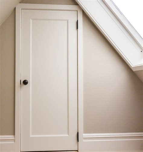 The total cost of your project will depend on the material and type of door you choose. One-Panel MDF Doors - Traditional - San Francisco - by ...