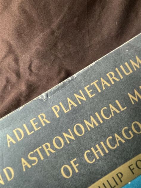 Adler Planetarium Illustrated Guide Book By Philip Fox 1933 Chicago