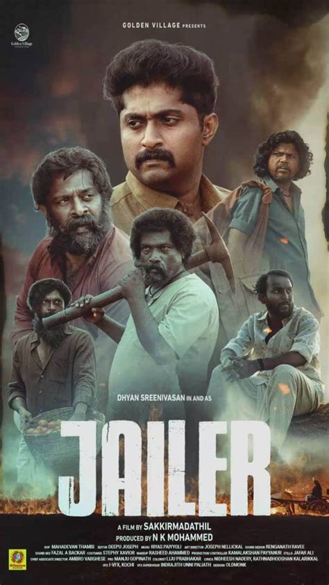 Jailer Movie 2023 Cast Roles Trailer Story Release Date Poster