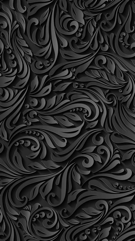 Black Pattern Iphone Wallpaper Best Iphone Wallpaper Padrões De
