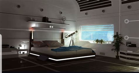 Pin By Zooommm On Container Homes 4 Futuristic Bedroom Sci Fi Room