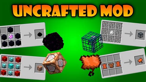 Crafteos Imposibles Uncrafted Minecraft Mod Youtube