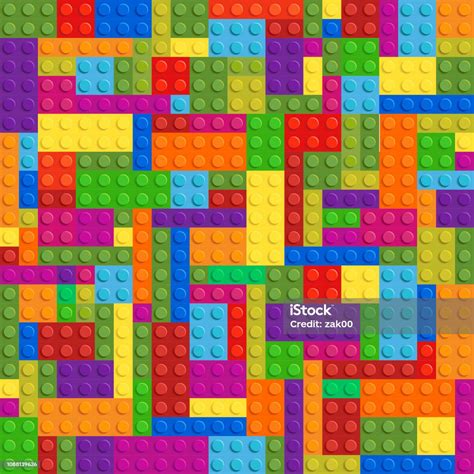 plastic block plastic toy vector seamless stock illustration download image now pattern toy