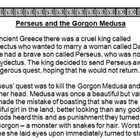 ️ Perseus Mythology Story The Real Story Of Medusa And