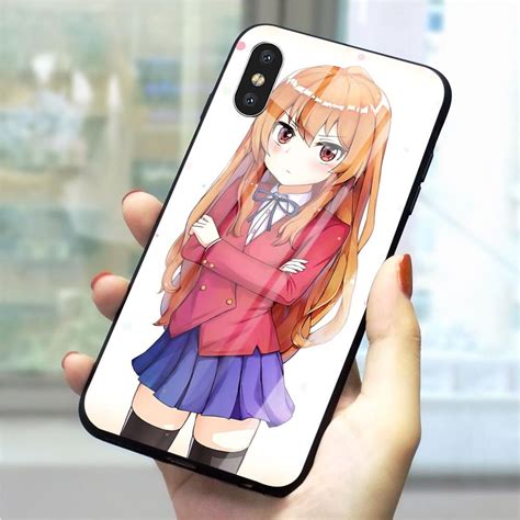 Toradora Anime Tempered Glass Phone Cover Case For Iphone 11 Pro Max Xs