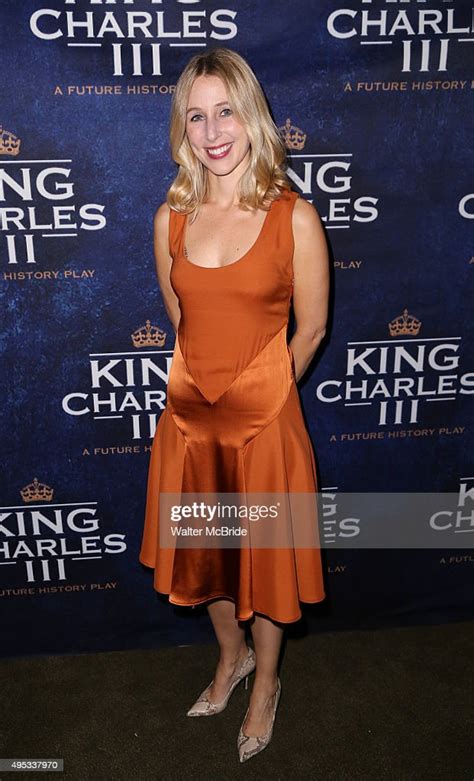 Sally Scott Attends The King Charles Iii Broadway Opening Night