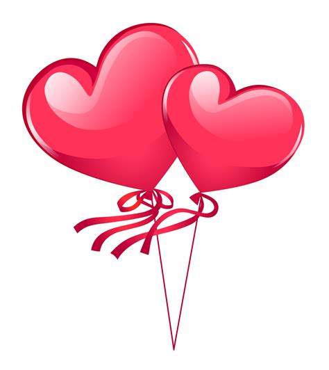 ЯП файлы Heart Balloons Png Image 2