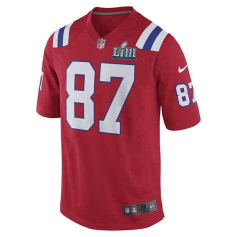 The england away jersey is currently dark navy in colour and as with the home jersey can be customised with the name and number of your favourite. Nike Nfl New England Patriots Super Bowl Liii (rob ...
