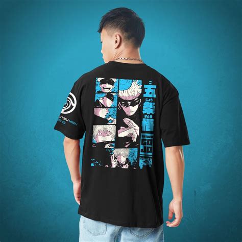 Jujutsu Kaisen Gojo Satoru Oversized Anime T Shirt Fans Army