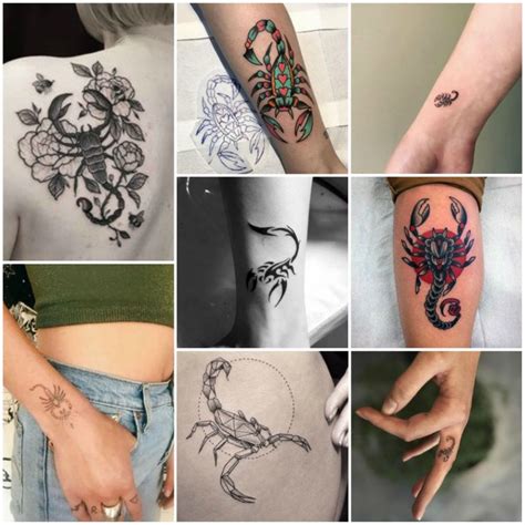 Arriba 92 Foto Femenino Tattoo De Escorpion Para Mujeres Mirada Tensa