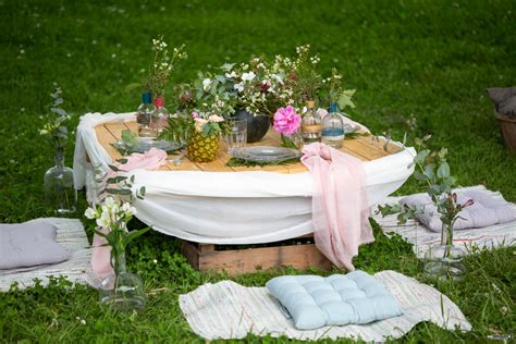 Décoration De Mariage Dans Un Jardin Romantique Par Elisabeth Delsol