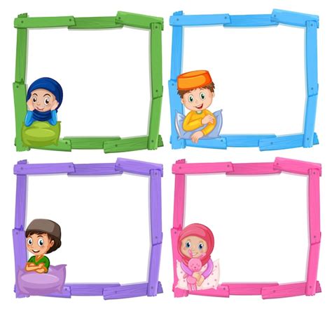 Page 6 Border For Kids Vectors And Illustrations For Free Download