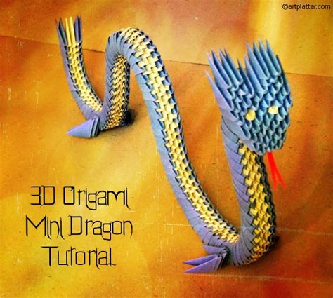 tutorial origami naga 3d