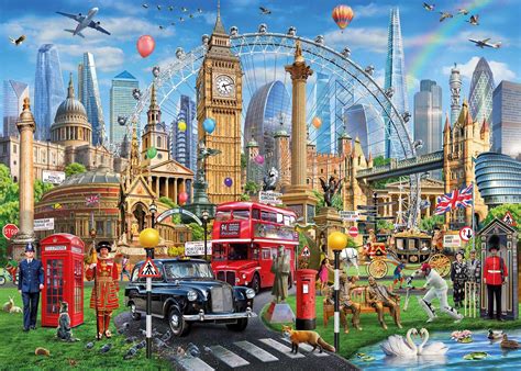 Gibsons London Calling Jigsaw Puzzle 1000 Pieces Pdk