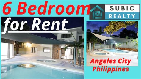 executive home for rent angeles city philippines timog park youtube