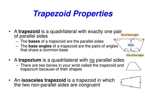Ppt Trapezoid Properties Powerpoint Presentation Free Download Id