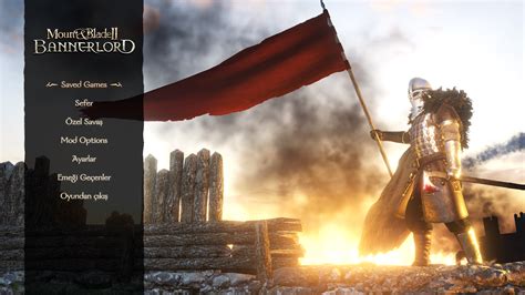 Man In The Main Menu At Mount And Blade Ii Bannerlord Nexus Mods And