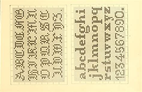 Fonts font alphabet abc fancy. Ladies' fancy work .. | Cross stitch fonts, Cross stitch ...