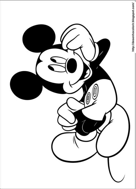 Desenhos Para Colorir Mickey Desenhos Para Colorir Desenho Mickey