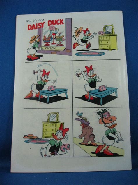 Daisy Duck Diary Four Color 948 Fine 1955 Comic Books Silver Age Dell Daisy Duck Cartoon