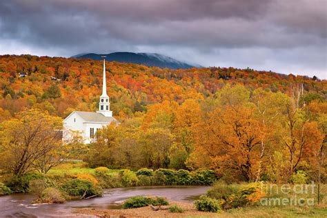 Fall Church Photograph By Brian Jannsen Fine Art America