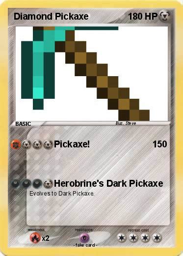 Pokémon Diamond Pickaxe 17 17 Pickaxe My Pokemon Card