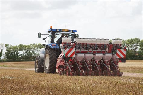 Photographie Semis De Mais En Semis Direct Sous Couvert Agricole