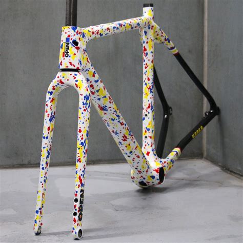 Repainting Aluminum Road Bike Frame Painting Art Painting Art