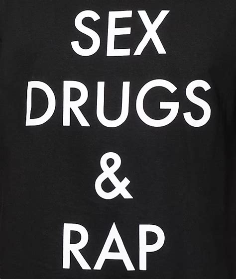 Diamond Supply Co Sex Drugs And Rap Black T Shirt Zumiez