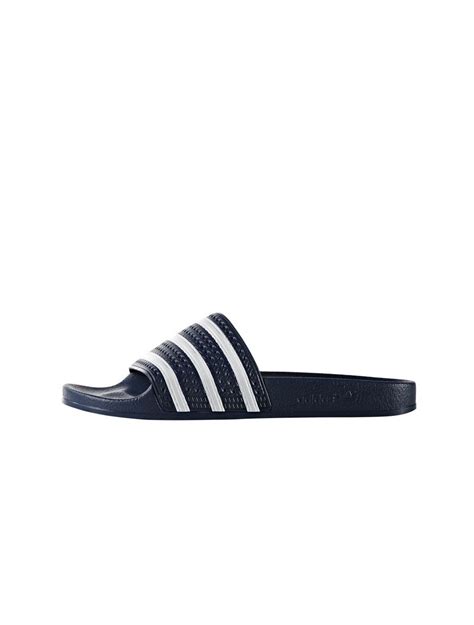 Buy Adidas Originals Adilette Sandal Mens Navy White Studio 88