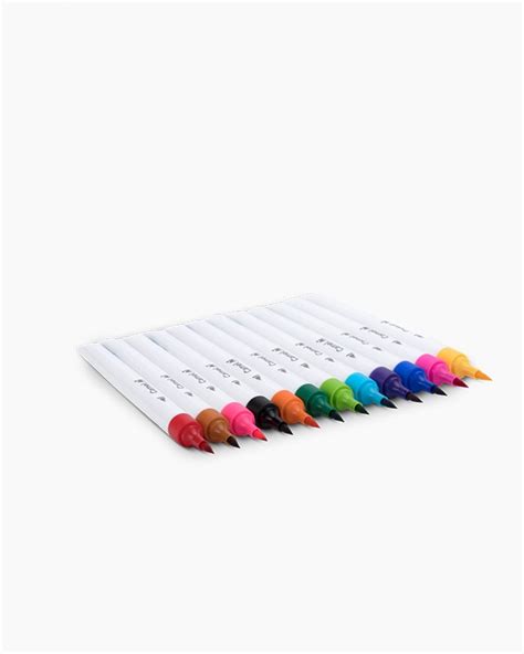 Buy Camel Student Brush Pens Assorted Pack Of 12 Shades Online In India