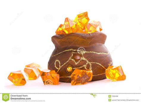 Pot With Gems Stock Photo Image Of Isolated Metal Symbol 7292438