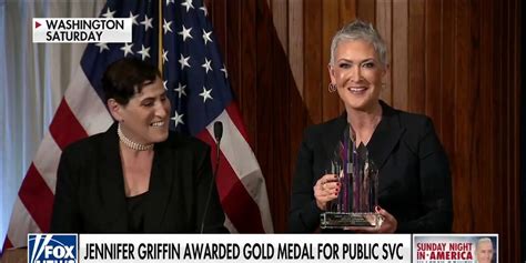 Jennifer Griffin Awarded Transatlantic Leadership Gold Medal For Public