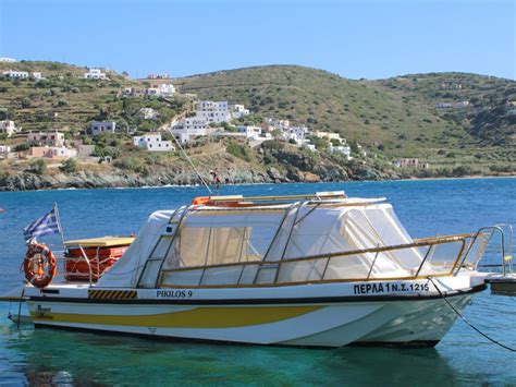 Beach At Kini Syros Terrabook