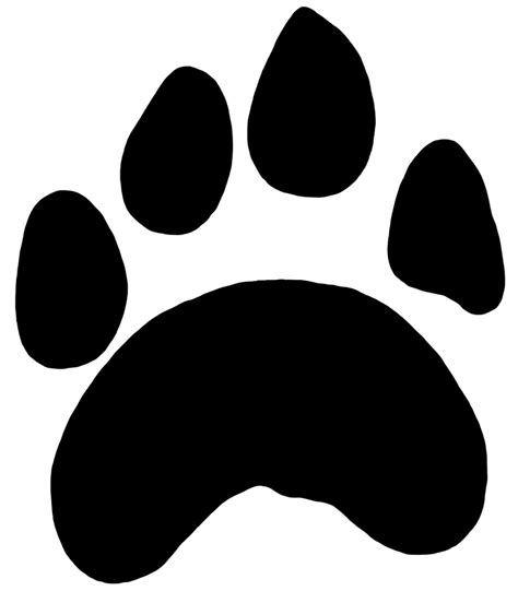 Lion Paw Print Clip Art Free Download On Clipartmag