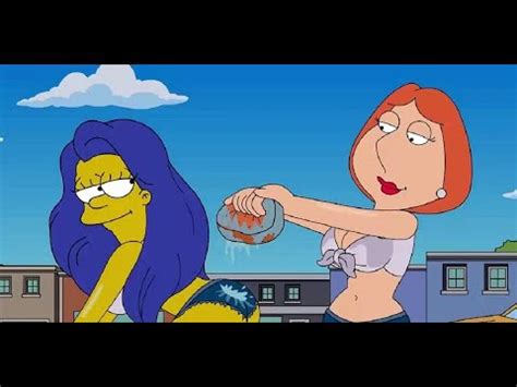 Sexy Carwash Scene Lois Griffin Marge Simpsons Youtube