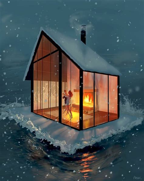 Artist Pascal Campion Captures The Life With His Wife And Kids In 20