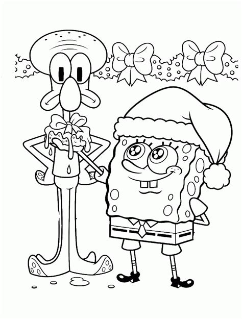 1200 x 1409 jpeg 361 кб. Spongebob Christmas Coloring Pages - Coloring Home