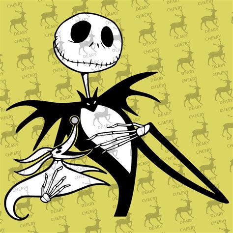 Free SVG Nightmare Before Christmas Zero Svg 3316+ File for Silhouette
